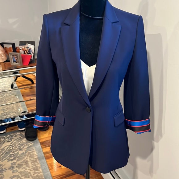 Alice + Olivia Jackets & Blazers - Navy Alice & Olivia Blazer